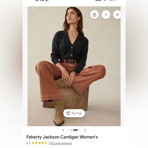 Faherty Jackson cardigan